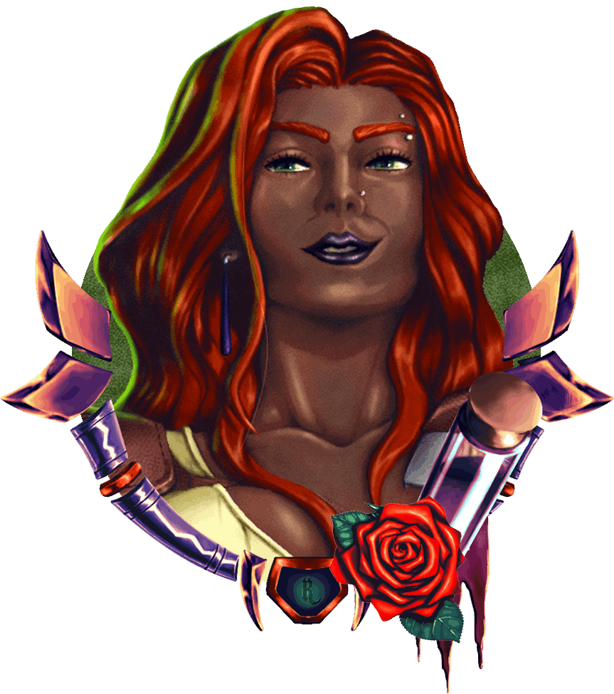 Playable Character's headshot/bust not included