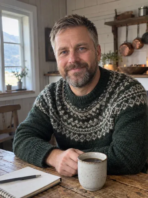 Henrik Mats Solberg Berg, skribent og redaktør i Folkeblikk
