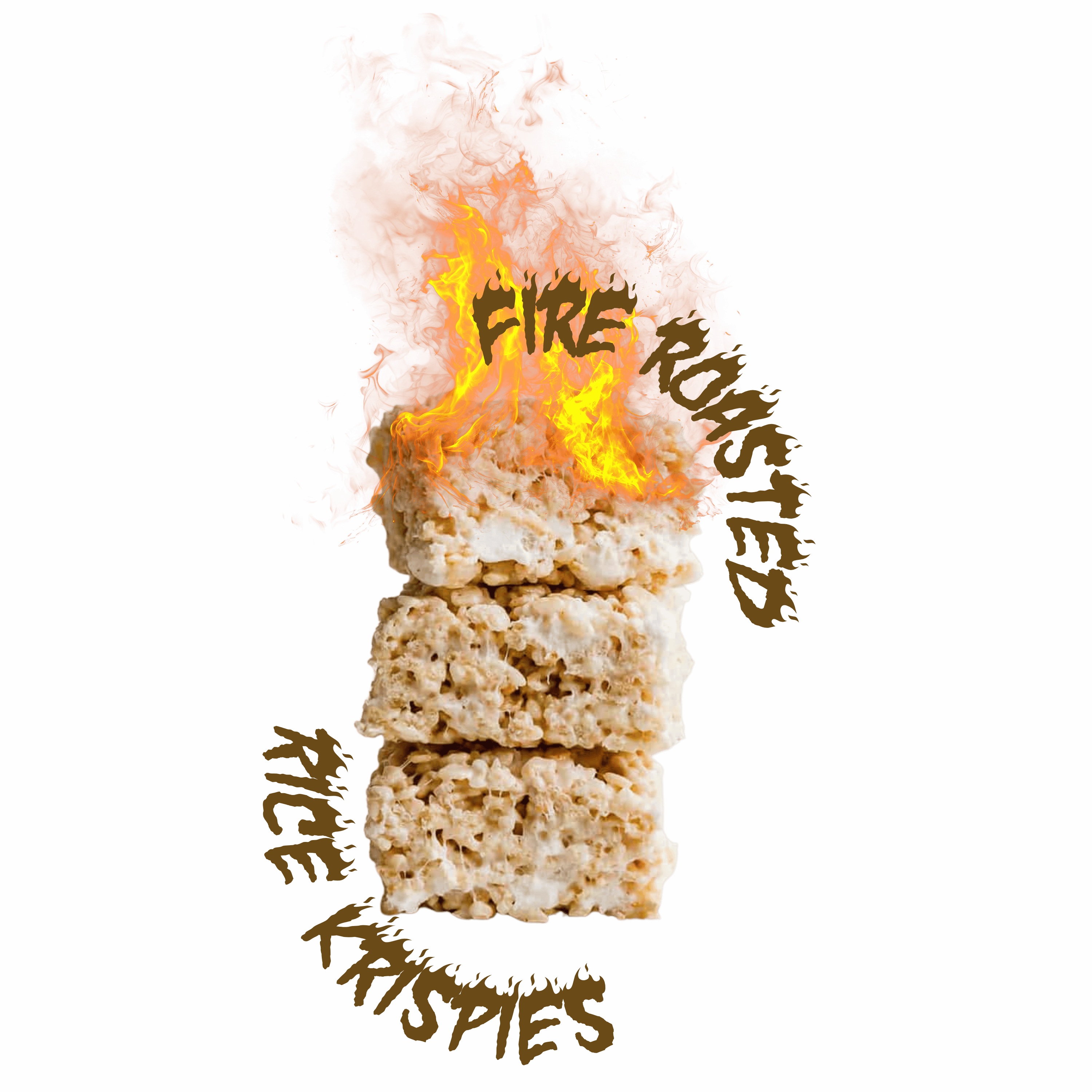link to online shop an image of fire roasted rice krispies