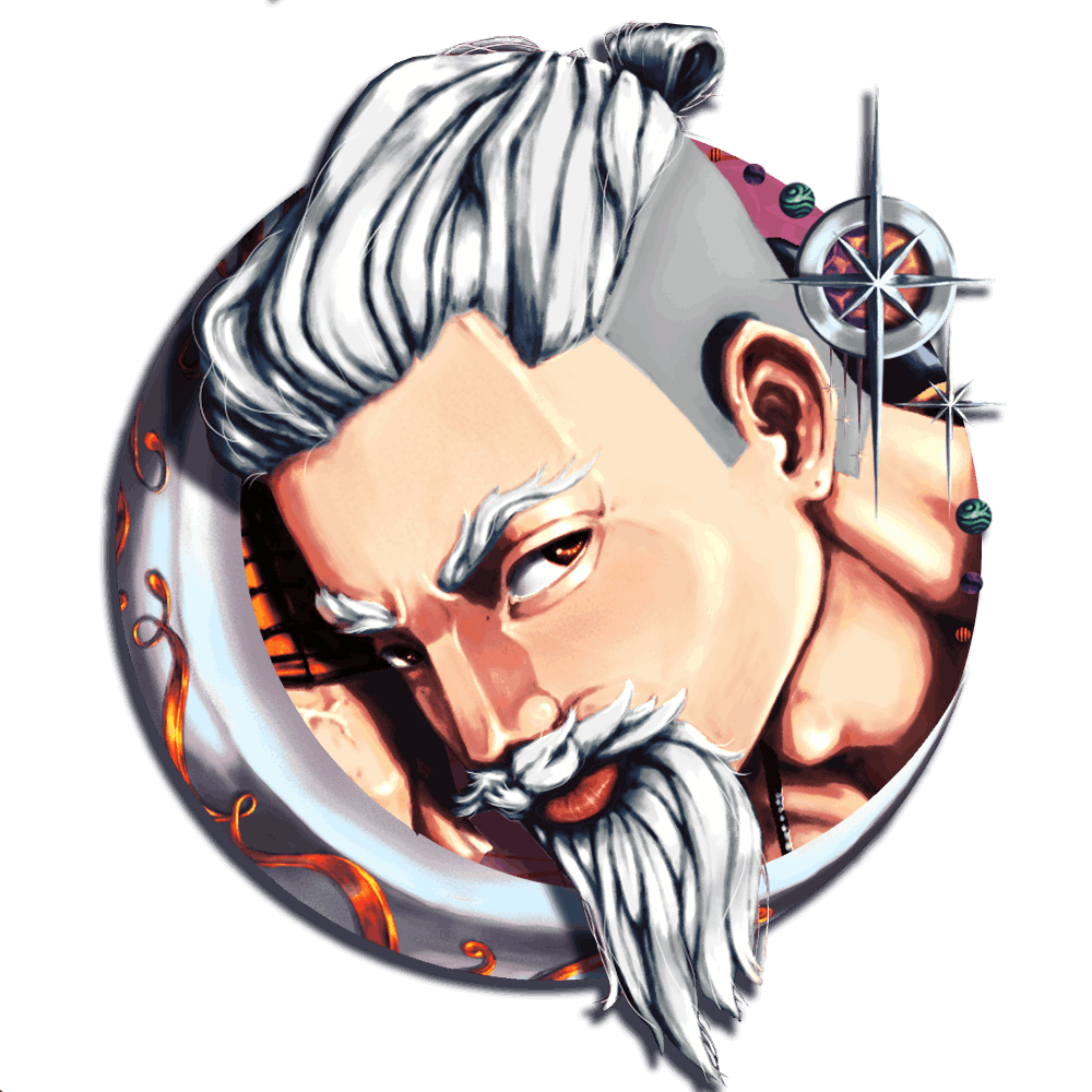 Playable Character's headshot/bust not included