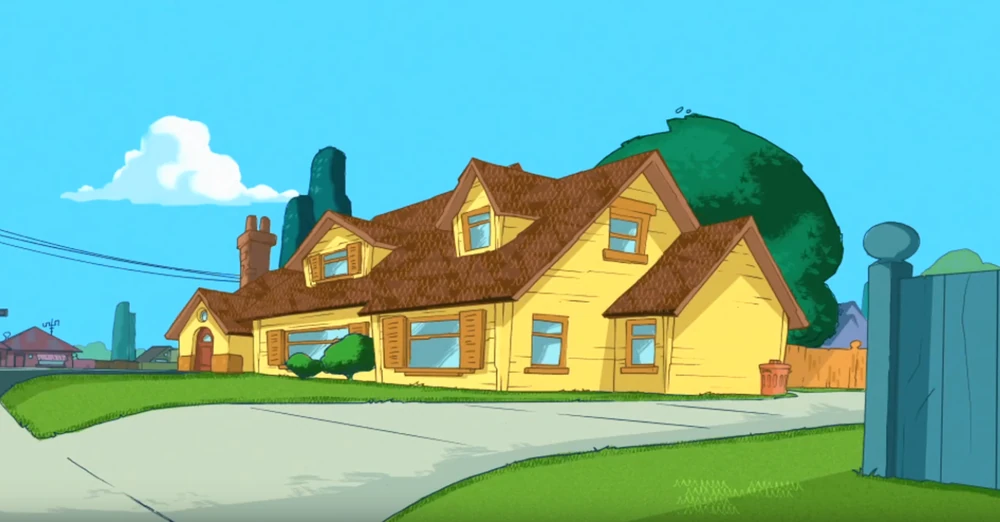 Phineas and Ferb - Flynn-Fletcher house