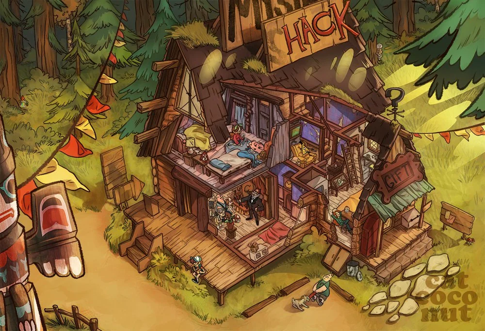 Mystery  Shack Interior 1