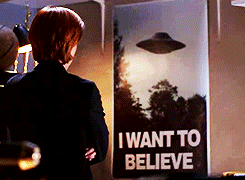 X-FILES Scully - I WANT TO BELIEVE