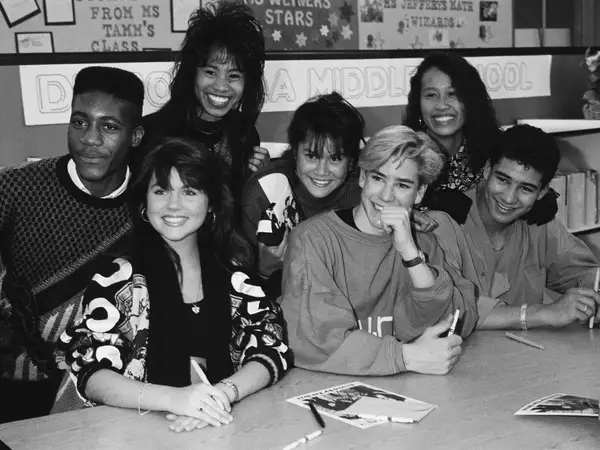 Saved by the bell cast photo