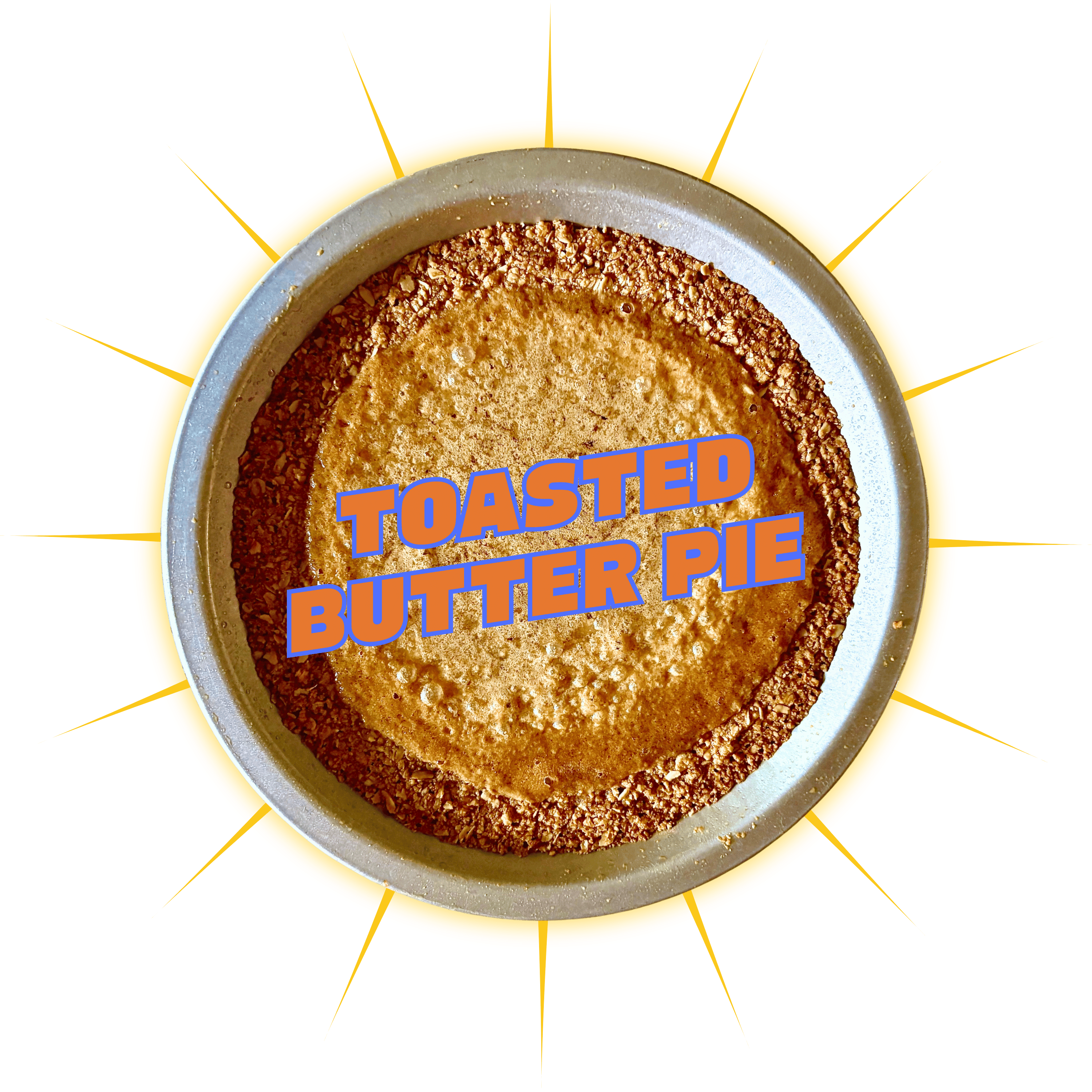 link to online shop image of toasted butter pie